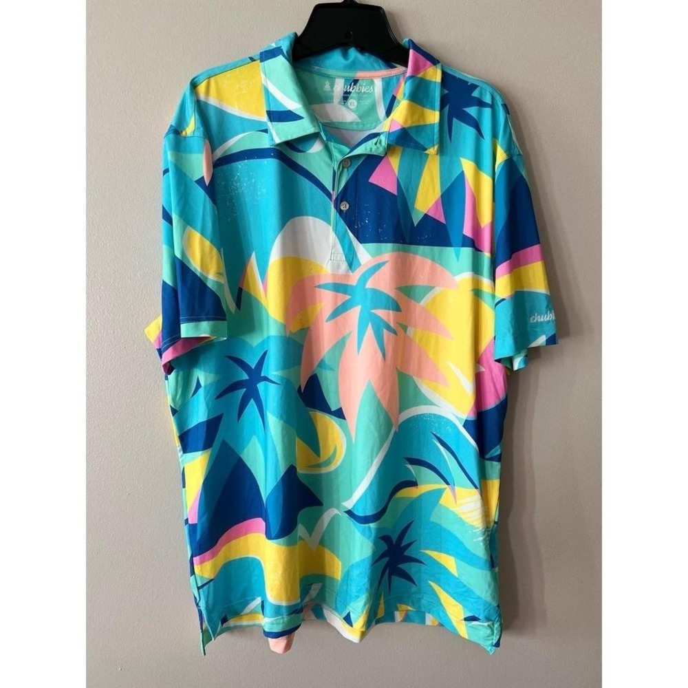 Chubbies The Weekend Has Arrived Men's Golf Polo Shirt XL